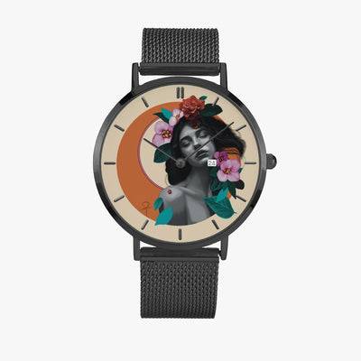 Arte y Tiempo: Reloj de Acero Inoxidable