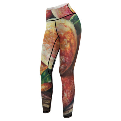 Pantalones de yoga deportivos para mujer - Obra: Melocotones