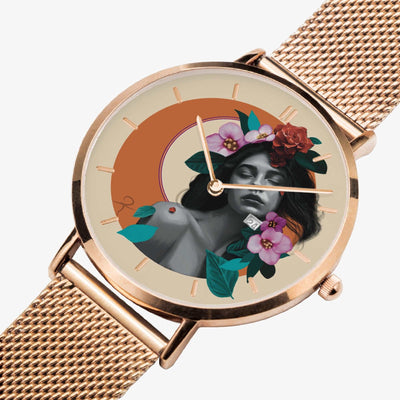 Arte y Tiempo: Reloj de Acero Inoxidable