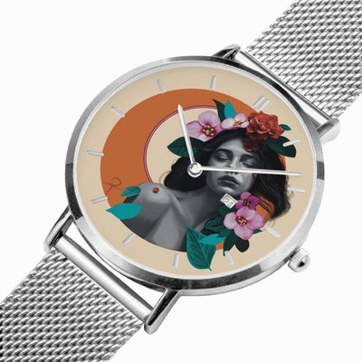 Arte y Tiempo: Reloj de Acero Inoxidable