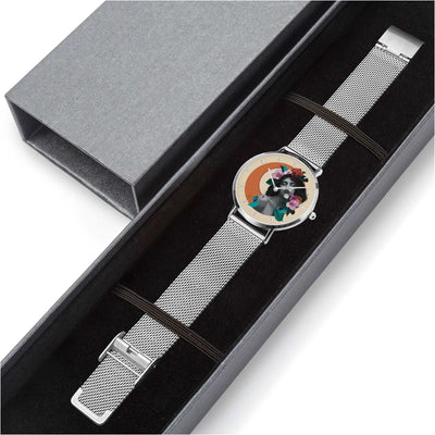 Arte y Tiempo: Reloj de Acero Inoxidable