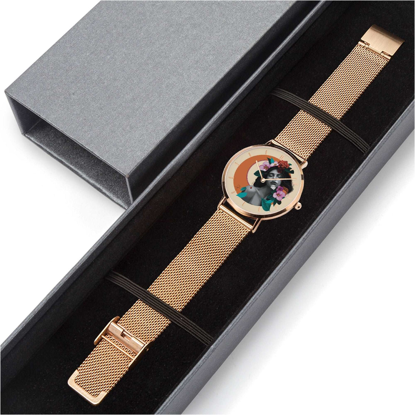Arte y Tiempo: Reloj de Acero Inoxidable