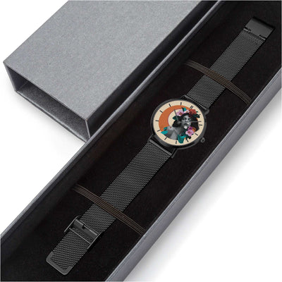 Arte y Tiempo: Reloj de Acero Inoxidable