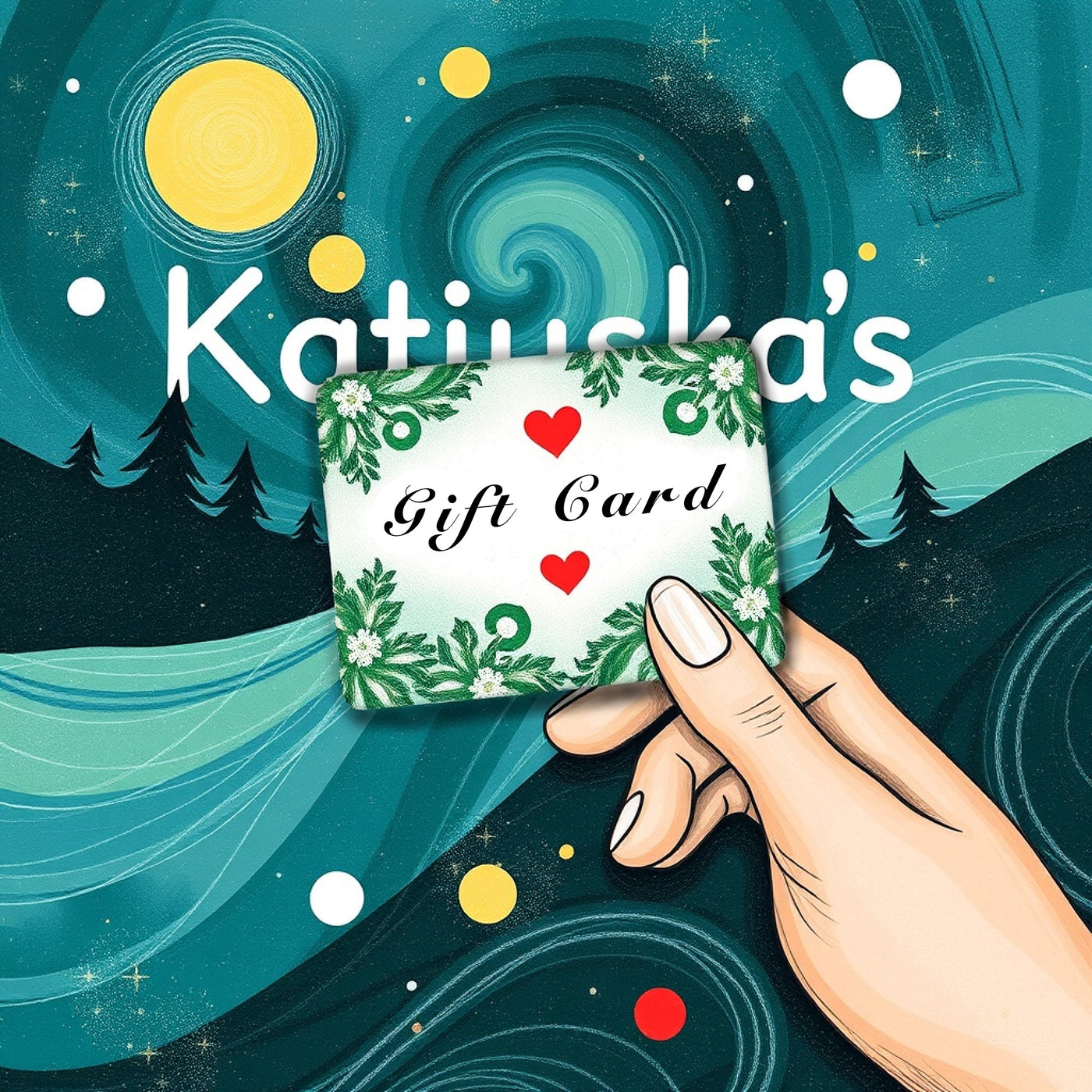 Tarjeta de Regalo de Katiuska’s Art