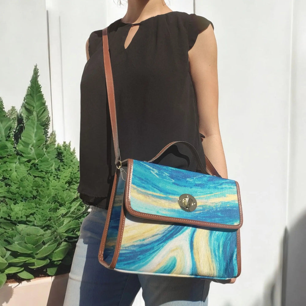 Cartera de Lienzo Impermeable
