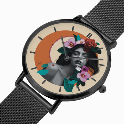 Arte y Tiempo: Reloj de Acero Inoxidable